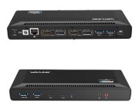 DLH Station d'accueil universelle USB-C & USB-A dual 4K avec Power Delivery 65W