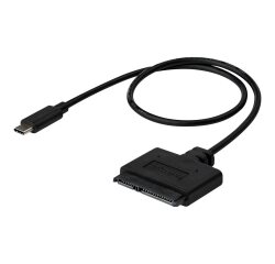 StarTech.com Adaptateur USB 3.1 (10 Gb/s) pour disque dur SATA III de 2,5" avec USB-C et UASP