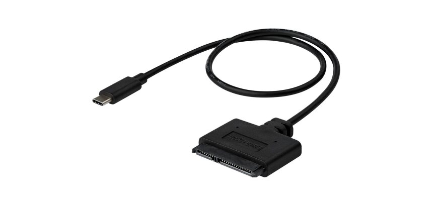 StarTech.com Adaptateur USB 3.1 (10 Gb/s) pour disque dur SATA III de 2,5" avec USB-C et UASP