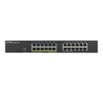Zyxel GS1900-24EP Géré L2 Gigabit Ethernet (10/100/1000) Connexion Ethernet, supportant l'alimentation via ce port (PoE) Noir