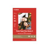 Canon Papier Photo Glacé Extra II PP-201 5 × 5 po (13 × 13 cm) - 20 feuilles