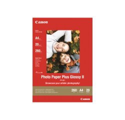 Canon Photo Paper Plus Glossy II PP-201 - photo paper - glossy - 20 sheet(s) - A3 Plus