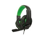 Steelplay Casque Filaire Stereo - HP45 - Noir/Vert (Xbsx)