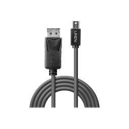 Lindy 41648 câble DisplayPort 5 m Mini DisplayPort Noir