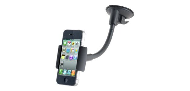 DLH DY-DU2135 Support pour GPS Voiture Passif Noir