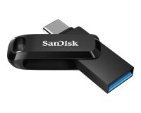 SanDisk Ultra Dual Drive Go lecteur USB flash 64 Go USB Type-A / USB Type-C 3.2 Gen 1 (3.1 Gen 1) Noir