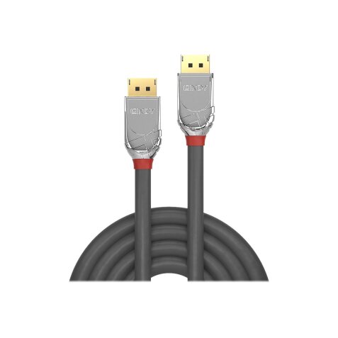 Lindy 36302 câble DisplayPort 2 m Gris