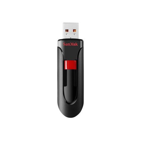 SanDisk Cruzer Glide lecteur USB flash 32 Go USB Type-A 2.0 Noir, Rouge