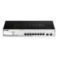 D-Link DGS-1210-10 Géré L2 Gigabit Ethernet (10/100/1000) 1U Noir, Gris