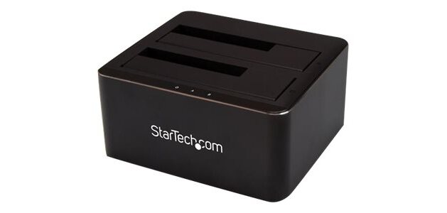 StarTech.com Station d'accueil USB 3.0 pour 2 disques durs SATA 2,5"/3,5" - Dock HDD/SSD à deux baies