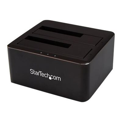 StarTech.com Station d'accueil USB 3.0 pour 2 disques durs SATA 2,5"/3,5" - Dock HDD/SSD à deux baies