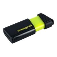 Integral INFD64GBPULSEYL lecteur USB flash 64 Go USB Type-A 2.0 Jaune