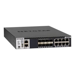 NETGEAR M4300-8X8F Géré L3 10G Ethernet (100/1000/10000) 1U Noir