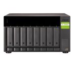 QNAP TL-D800C Boîtier de disques de stockage Boîtier disque dur/SSD Noir, Gris 2.5/3.5"