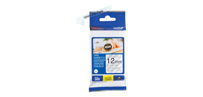 cassette à ruban TZe-Tape TZe-131, largeur: 12 mm
