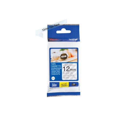 cassette à ruban TZe-Tape TZe-131, largeur: 12 mm