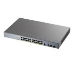 Zyxel GS1350-26HP-EU0101F commutateur réseau Géré L2 Gigabit Ethernet (10/100/1000) Connexion Ethernet, supportant l'alimentation via ce port (PoE) Gris