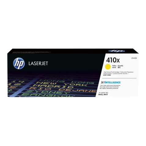 HP 410X toner LaserJet jaune grande capacité authentique