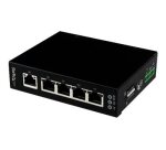 StarTech.com Switch Gigabit Ethernet industriel non géré à 5 ports - Commutateur GbE à montage mural / sur rail DIN