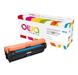 Toner remanufacturé OWA - standard - Cyan - pour HP CE341A