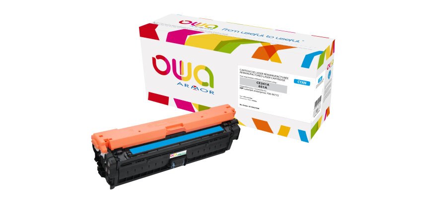 Toner remanufacturé OWA - standard - pour HP CE341A