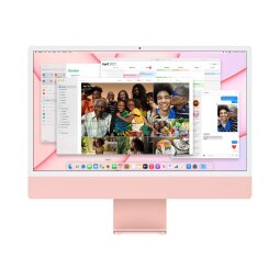 Apple iMac with 4.5K Retina display - All-in-One (Komplettlösung) - M1 - 8 GB - SSD 256 GB - LED 61 cm (24") - Französisch