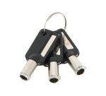 Mobilis 001272 câble antivol Noir, Blanc, Jaune 2 m