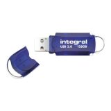 Integral INFD128GBCOU3.0 lecteur USB flash 128 Go USB Type-A 3.2 Gen 1 (3.1 Gen 1) Bleu, Argent