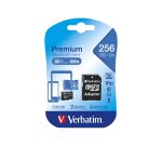 Verbatim Premium U1 256 Go MicroSDXC UHS-I Classe 10