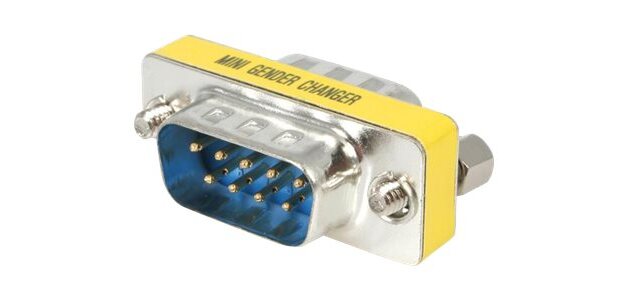 StarTech.com Changeur de genre série DB9 slim - Coupleur DB9 - M/M