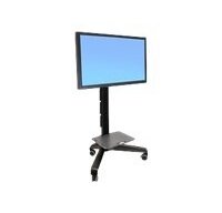 Ergotron Neo-Flex Mobile MediaCenter UHD Noir Ecran plat Panier multimédia