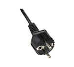 StarTech.com Cordon d'alimentation en trèfle Schuko CEE7 vers C5 de 1m pour ordinateur portable - M/F - Noir