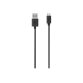Belkin Micro-USB to USB ChargeSync câble USB USB 2.0 3 m USB A Micro-USB B Noir