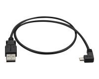 StarTech.com Câble USB vers Micro USB coudé à angle droit de 50 cm - 0,25 mm² - M/M - Noir