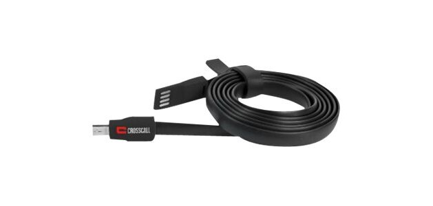 Crosscall CP.PE.NR000 câble USB USB 2.0 1,2 m USB A Micro-USB B Noir, Rouge