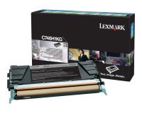 Lexmark - High Yield - black - original - toner cartridge - LCCP, LRP