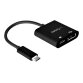 StarTech.com Adaptateur USB-C vers DisplayPort avec Power Delivery - Convertisseur Vidéo 8K 60Hz /4K 120Hz USB Type C vers DP 1.4 avec Chargement 60W PD Pass-Through - HBR3 - Compatible Thunderbolt 3