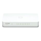 D-Link GO-SW-8G/E commutateur réseau Non-géré Gigabit Ethernet (10/100/1000) Blanc
