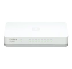 D-Link GO-SW-8G/E commutateur réseau Non-géré Gigabit Ethernet (10/100/1000) Blanc