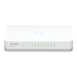 D-Link GO-SW-8G/E commutateur réseau Non-géré Gigabit Ethernet (10/100/1000) Blanc