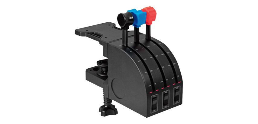 Logitech G G Saitek Pro Flight Yoke System Noir USB simulation de vol Analogique/Numérique PC