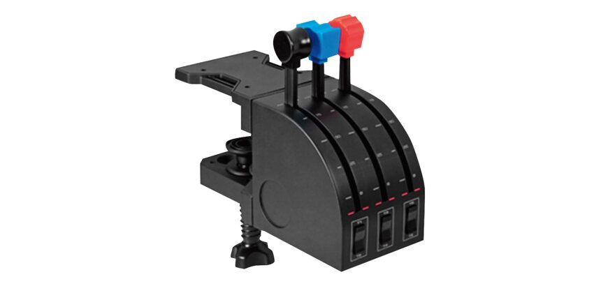 Logitech G 945-000004 accessoire de jeux vidéo Noir USB simulation de vol Analogique/Numérique PC