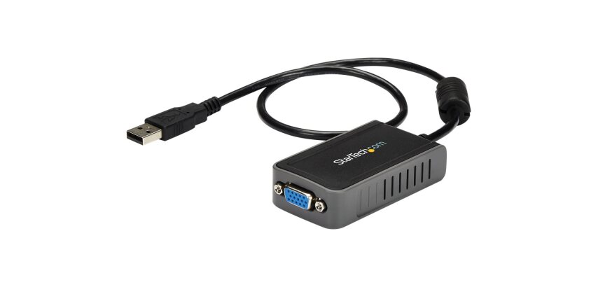 StarTech.com Adaptateur vidéo USB 2.0 vers VGA - Carte graphique externe - M/F - 1440x900