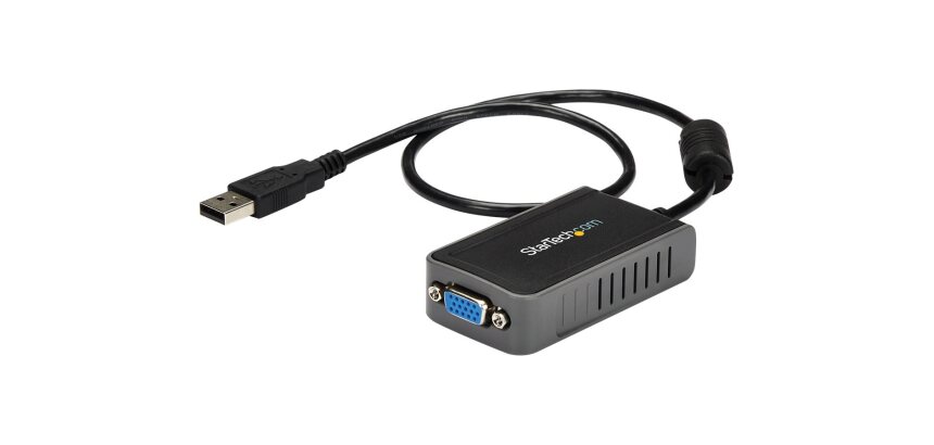 StarTech.com Adaptateur vidéo USB 2.0 vers VGA - Carte graphique externe - M/F - 1440x900