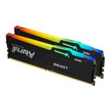 Kingston Technology FURY Beast 64 Go 5600 MT/s DDR5 CL40 DIMM (Kits de 2) RGB