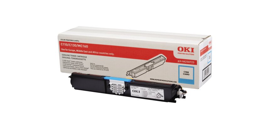 OKI 44250723 Cartouche de toner 1 pièce(s) Original Cyan