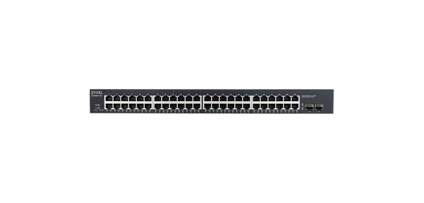 Zyxel GS1900-48-EU0102F commutateur réseau L2 Gigabit Ethernet (10/100/1000) Noir