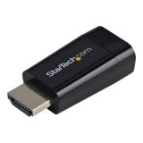StarTech.com Adaptateur Compact HDMI vers VGA - Idéal pour Chromebook, Ultrabook et PC portable - 1920 x 1280 / 1080p