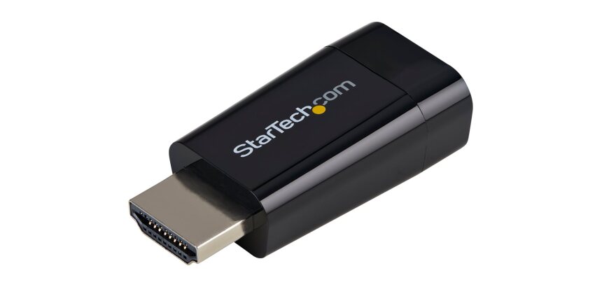StarTech.com Adaptateur Compact HDMI vers VGA - Idéal pour Chromebook, Ultrabook et PC portable - 1920 x 1280 / 1080p