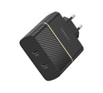 OtterBox EU Wall Charger 50W - 1X USB-C 30W + 1X USB-C 20W USB-PD, noir